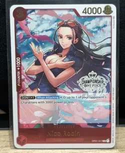 Nico Robin (Store Championship Participation Pack) OP01-017 One Piece Promotion - Image 1