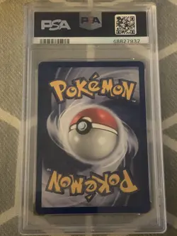 1999 Pokemon 1st Edition Squirtle #63 PSA 9 MINT - Image 2