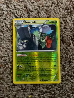 Roserade 15/124 Dragons Exalted Reverse Holo - Image 1