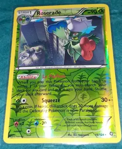 Roserade 15/124 Dragons Exalted Reverse Holo - Image 1