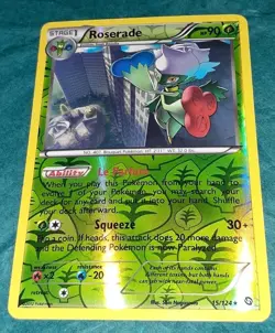 Roserade 15/124 Dragons Exalted Reverse Holo - Image 2