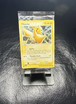 2003 SEALED 2 Card lot Pikachu 12 & Meowth 13 HOLO BlackStar Rare POKEMON Promos - Image 1