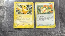 2003 SEALED 2 Card lot Pikachu 12 & Meowth 13 HOLO BlackStar Rare POKEMON Promos - Image 2
