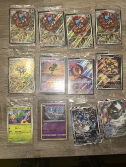 Promo Pokemon Card Lot Of 11 Sealed Etb Promos 1 Used Mewtwo SM77 Promo - Image 1