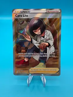 Pokemon Card Cara Liss 067/072 Sword & Shield Shining Fates Full Art NM - Image 1