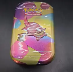 Pokemon Scarlet & Violet 151 Mini Tin 2 Booster Packs + Coin + Art Card, NEW - Image 1