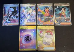 POKEMON CARDS LOT!!! 6 CARDS, TRAINER GALLERY! - Image 1