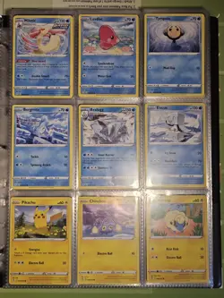 Lot of 357 Different Pokemon Cards In Sleeves, Pages & Binder NM-MT 2021/22 - Image 2