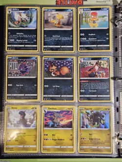 Lot of 357 Different Pokemon Cards In Sleeves, Pages & Binder NM-MT 2021/22 - Image 3