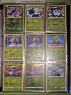 Lot of 357 Different Pokemon Cards In Sleeves, Pages & Binder NM-MT 2021/22 - Image 5