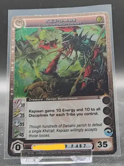 Chaotic Card : Kepiaan Danian Lieutenant Forged Unity Rare Creature - Image 1