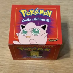 RARE Pokemon JIGGLYPUFF 23K Gold Plated Trading Card 1999 Burger King NEW SEALED - Image 1