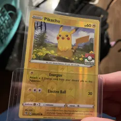 Pokemon Card Pikachu Pokemon League Reverse Holo 049/203 Near Mint - Image 2
