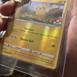 Pokemon Card Pikachu Pokemon League Reverse Holo 049/203 Near Mint - Image 5