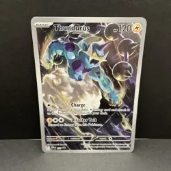 Pokemon TCG Thundurus Card 209 Promo SV Black Bolt NM - Image 1