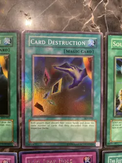 Yu-Gi-Oh! TCG Vintage Holo 6 Cards Set Set Lot SDY-042, 041 DDS-005 SDK-042 - Image 3