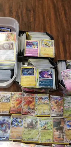 HUGE POKEMON CARD LOT OVER 7000 CARDS INCLUDING OVER 150 HOLOS! - Image 4