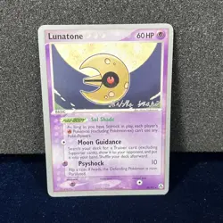 Lunatone 20/92 2006 World Championships Pokemon Card - Image 1