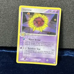 Starmie 49/101 EX Hidden Legends Reverse Holo Pokemon Card DMG - Image 1