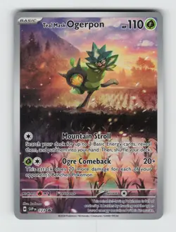 Teal Mask Ogerpon - SV: Scarlet & Violet Promo Cards SVP 123 NM - Image 1