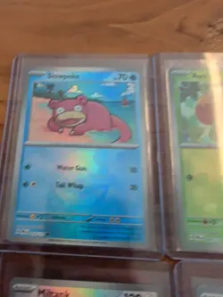 Prismatic Evolutions Master Ball Card Lot. Miltank, Great Tusk, Applin, Slowpoke - Image 5