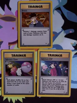 Gym Heroes Lot - 7 Trainer Cards - Pokemon Cards - Vintage WotC - Image 2