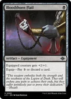 x4 NM (Playset) Bloodthorn Flail, MTG, LCI, Magic the Gathering, 93 - Image 1