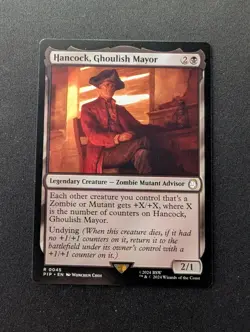 HANCOCK, GHOULISH MAYOR #45 MTG Fallout - Image 1