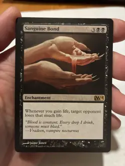 Sanguine Bond NM Condition Core Set 2014 MTG Magic - Image 1