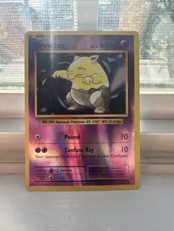 Drowzee 49/108 Common Pokemon Evolutions Near Mint NM Reverse Holo 2016 - Image 1