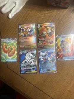Mega Full art Ex And Trainer Pokemon Lot Of 6 - Image 1