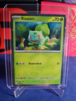 Pokemon Bisasam • SVP 046 • Black Star Promo • Holo • Deutsch • NM - Image 1