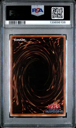2001 YU-GI-OH! JPN SPELL OF MASK #SM43 THE FORGIVING MAIDEN PSA 9 - Image 2
