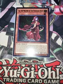 Lo, The Prayers Of The Voiceless Voice Ultimate Rare OP26-EN002 Yugioh - Image 1