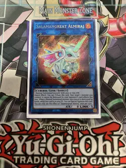 Salamangreat Almiraj Secret Rare 1st Edition BLHR-EN054 Yugioh 25th - Image 1