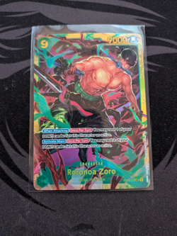 One Piece Roronoa Zoro OP06-118 Wings of the Captain Foil SEC - Image 1