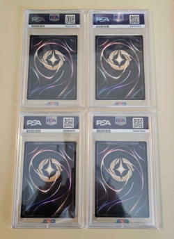2023 Disney Lorcana D100 Collector's Edition PSA 8 9 Partial Set - Image 2