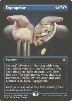 MTG Expropriate (0066) *Non-Foil* Borderless Special Guest MT/NM Free Ship - Image 1