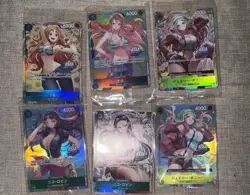 One Piece TCG EXCLUSIVE Asia Mini Tin Vol 2 Set of All 6 Promo Foil Cards SEALED - Image 1