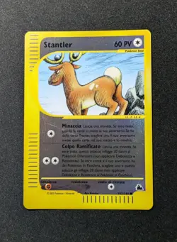 Carta Pokemon • Stantler 102/144 Reverse Holo • Set Skyridge ITA 🇮🇹 - Image 1