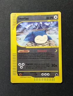 Carta Pokemon • Snorlax 100/144 Reverse Holo • Set Skyridge ITA 🇮🇹 - Image 1