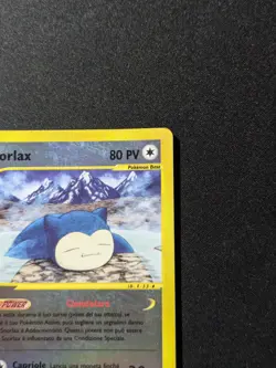 Carta Pokemon • Snorlax 100/144 Reverse Holo • Set Skyridge ITA 🇮🇹 - Image 4
