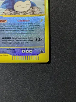 Carta Pokemon • Snorlax 100/144 Reverse Holo • Set Skyridge ITA 🇮🇹 - Image 5