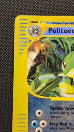 CARTA CARD POKEMON ENG HOLO REVERSE POLITOED SET SKYRIDGE 25/144 NO CHARIZARD - Image 4