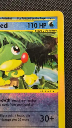 CARTA CARD POKEMON ENG HOLO REVERSE POLITOED SET SKYRIDGE 25/144 NO CHARIZARD - Image 5