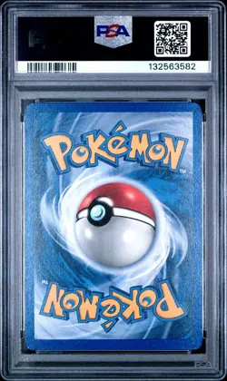 2002 POKEMON EXPEDITION #134 TOTODILE-REVERSE FOIL PSA 8 - Image 2