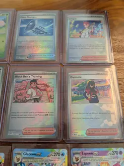 Prismatic Evolution Pokeball EX and An Ace Spec Card Lot NM 14 Cards - Image 3