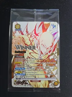 Union Arena One Punch Man Saitama WINNER Card – UAPR/OPM-1-018 English Sealed - Image 2