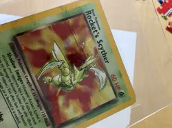 Rocket's Scyther - 13/132 - Pokemon Gym Heroes Unlimited Holo Rare Card WOTC - Image 3