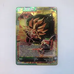 SS Broly, All-Out Assault NM Foil card for Dragon Ball Super card game ccg - Image 2